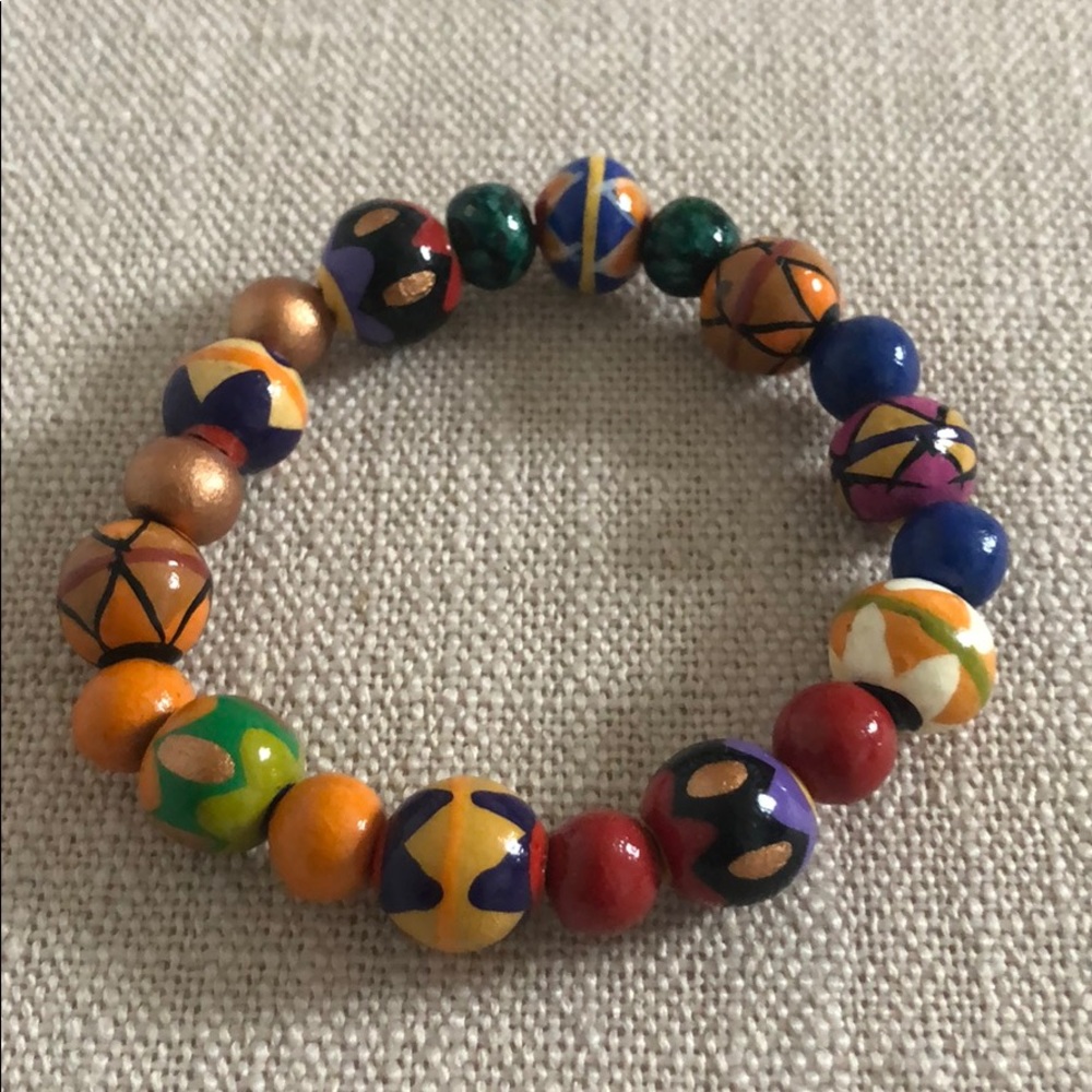 Guatemala Handpainted Bracelet